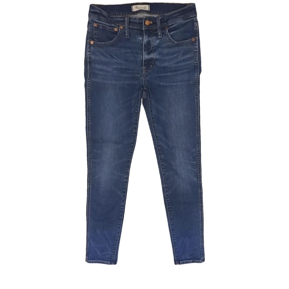 Madewell 9" High Rise Skinny Jeans Classic Fit Medium Wash Womens Size 27